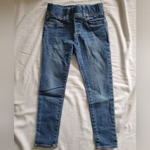 GAP Girl's Blue Denim Stretch Jeggings Size 6
